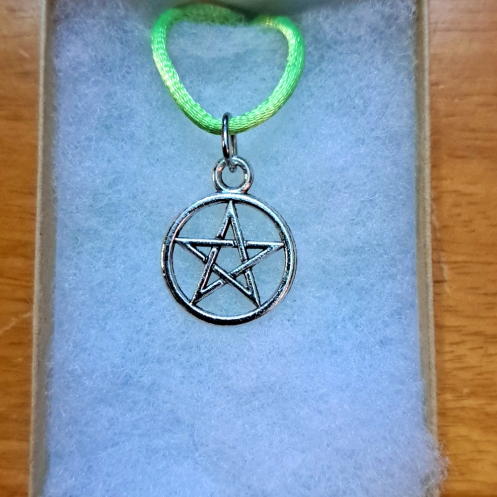 Silver Pentagram Necklace